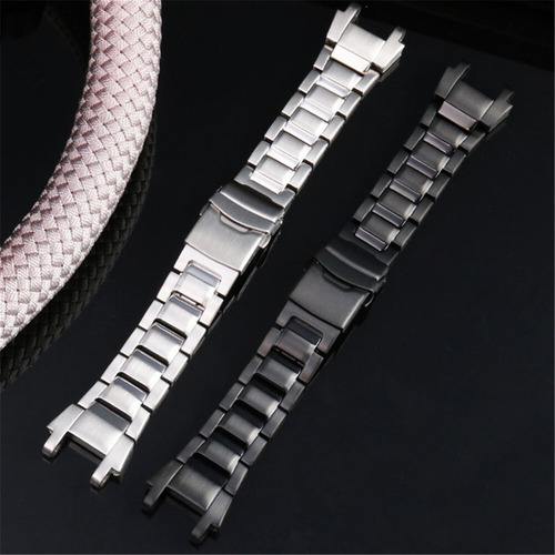 Correa De Banda De Reloj De Acero Inoxidable Para Casio