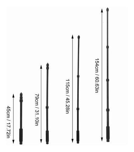 Imagen 6 de 9 de 1.5m Stand Bases Para Microfono,brazo Para Celular Y Monitor