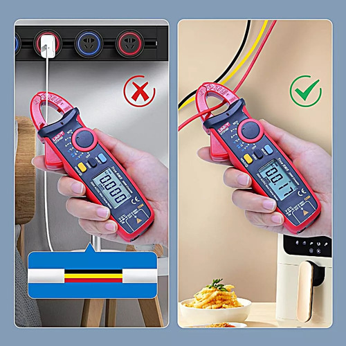 Pinza Amperimétrica Digital De Alta Precisión Ut210d Uni-t