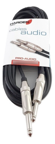 Cable Profesional De Plug 6.3mm A Plug 6.3mm 6 Mts Cph-52