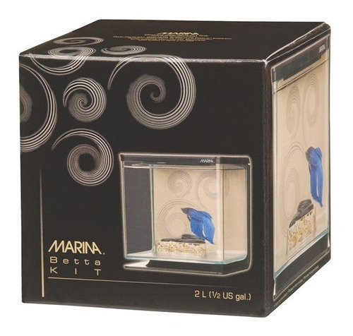 Acuario Betta Kit  Zen  Marina 2 L - Peces- Acuario