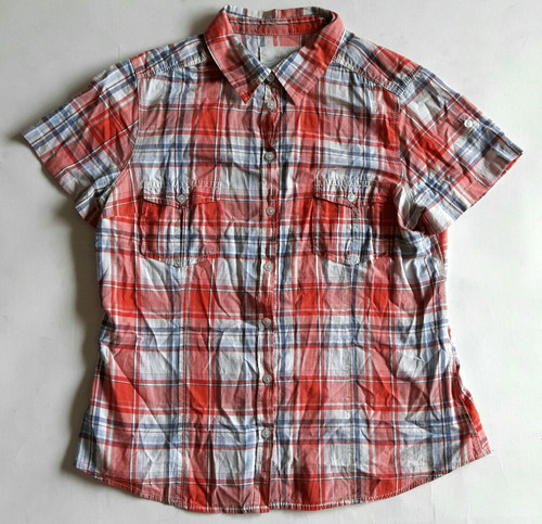 Camisa Manga Corta Hym Importada Talle: 46/16