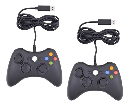Imagen 1 de 6 de Pack X2 Mando Tipo Xbox Control Xbox Joystick Xbox Para Pc