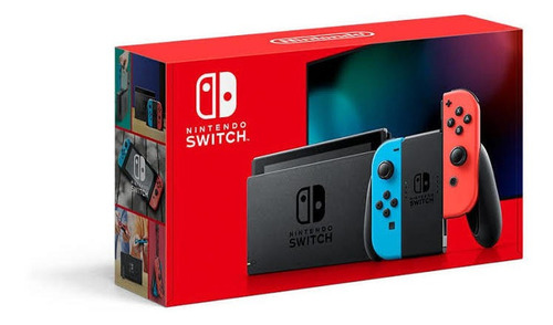 Nintendo Switch Nueva Consola 2019 Neon /batería Extendida 