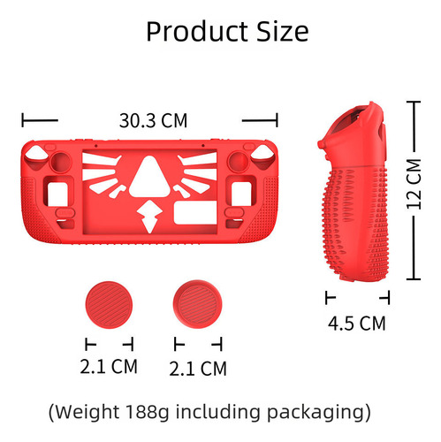 Funda Protectora De Silicona Para Steam Deck V Handhelds