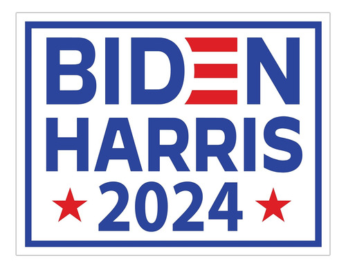 Adhesivo Para Parachoques Biden Harris 2024 | Altamente Visi
