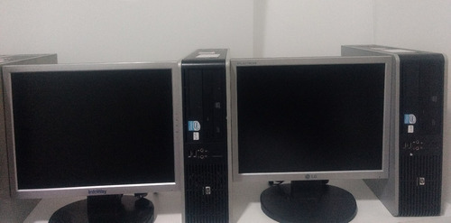 Lote 2 Kits Computadores Hp Compaq C/ Tela De 15 Polegadas