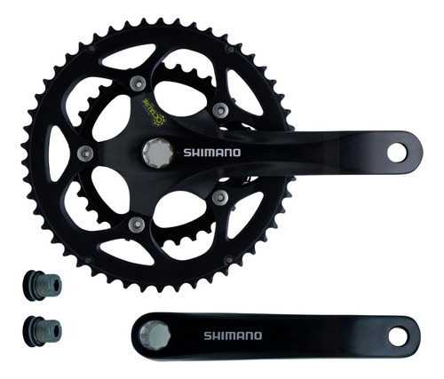 Pedivela Shimano Sora R345 50/34d 175mm 9v Sem Central