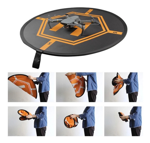 Imagen 5 de 7 de Dji Drone Landing Pad 80cm Despegue Bolso Transporte