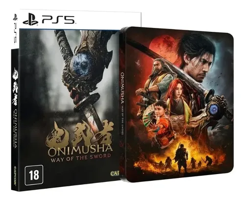 Onimusha Way Of The Sword Edicao Steelbook