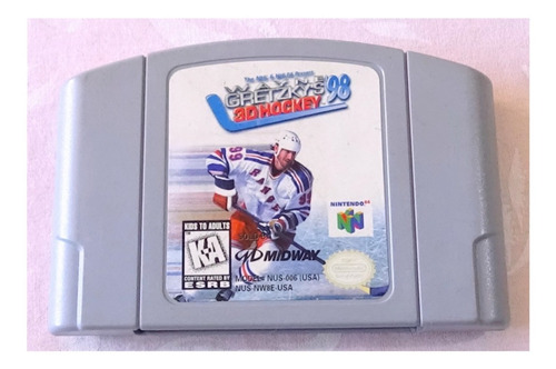 Wayne Gretzky 3d Hockey 98 Cartucho Para Nintendo 64 Midway