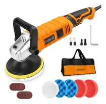Comprar Goxawee® Pulidora Para Autos Motocicleta Herramientas eléctricas Lijado, Desbaste y Pulido 6inch 1400w 3600rpm Kit de detallado completo con almohadillas, almohadilla