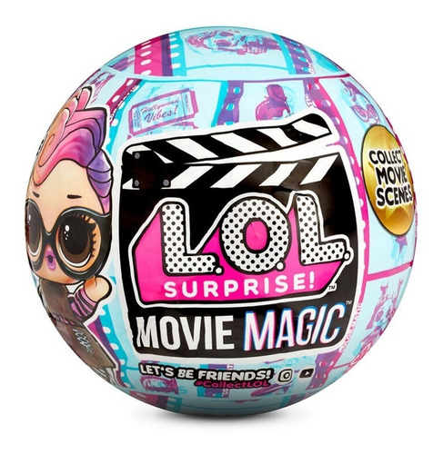 Imagen 3 de 9 de Lol Muñeca Surprise Movie Magic Coleccionable Original