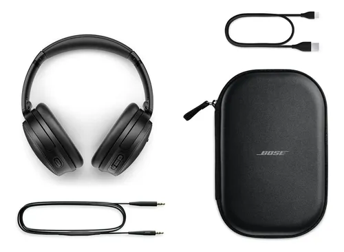 Fones De Ouvido Com Cancelamento De Ruído Bose Quietcomfort Negro