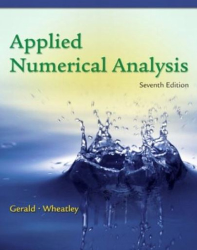 Applied Numerical Analysis - Gerald Curtis