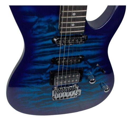 Guitarra Ibanez Gsa60qa Soloist Blue Burst 6 Cordas Hss