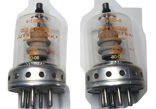 Válvula Electrónica 4 -125 A 4d21 Amperex Radiofrecuencia