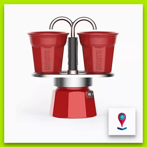 Cafetera Bialetti Mini Express De 2 Tazas , Rojo