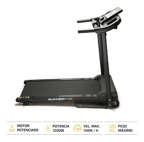 Imagen 2 de 10 de Cinta Correr Caminar Femmto Runner 14k Caminadora Electrica