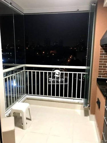 Apartamento Com 2 Dormitórios À Venda, 60 M² Por R$ 477.000,00 - Vila Alzira - Santo André/sp - Ap15831