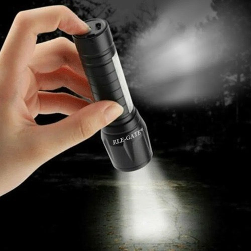 Imagen 2 de 10 de Mini Lampara Linterna Led Recargable Super Zoom Recargable