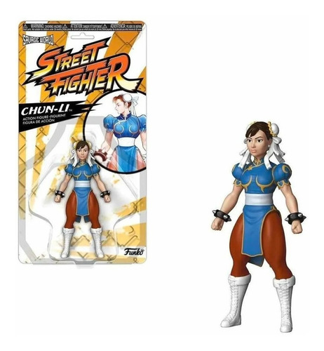 Street Fighter Chun-li Figura De Acción Caja Dañada.