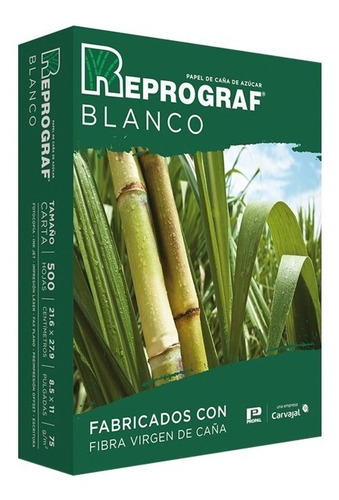 Imagen 1 de 2 de Resma De Papel Reprograf Tamaño Carta