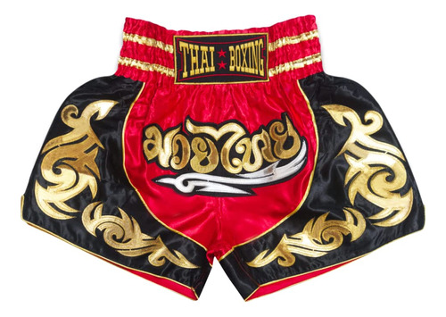 Siamkick Pantalon Corto Clasico Muay Thai Para Hombr Mujer