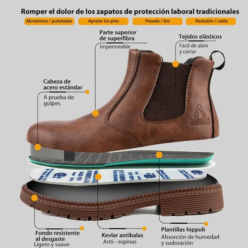 Botas trabajo impermeables sales