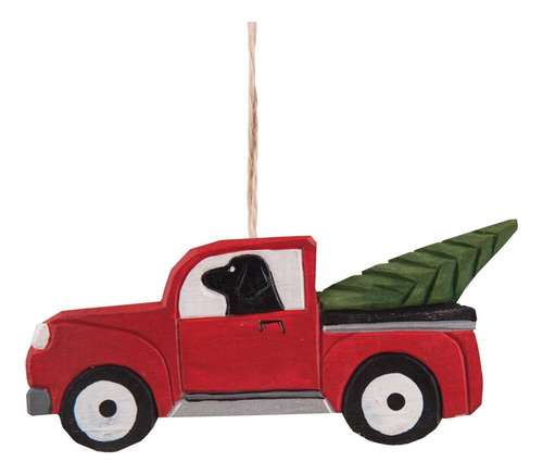 Gallerie Ii Black Lab En Camioneta Con Navidad De Navidad Ma