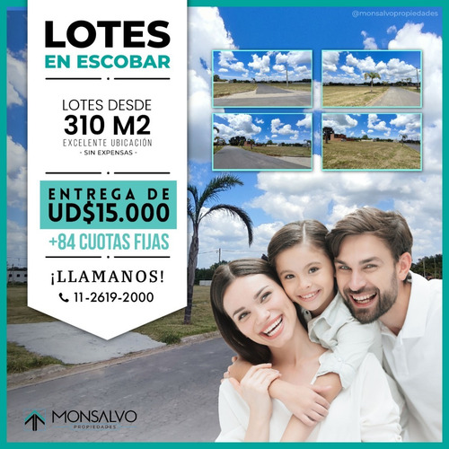 Imagen 1 de 10 de Venta Lote De Terreno En Escobar 463,44 M2