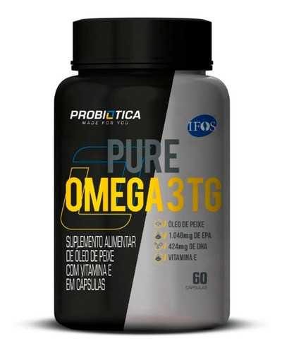 Pure Omega 3 Tg 60 Caps - Probiótica 