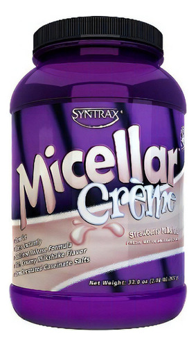 Caseina Micellar 900g - Syntrax Sabores Sabor Strawberry Milkshake