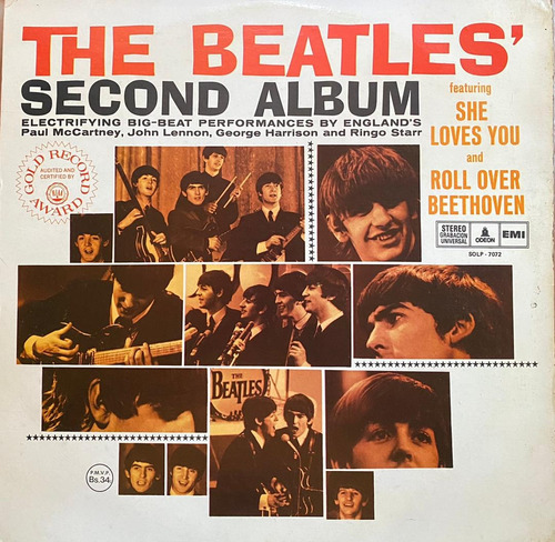 Disco Lp - The Beatles / The Beatles' Second Album (1982)