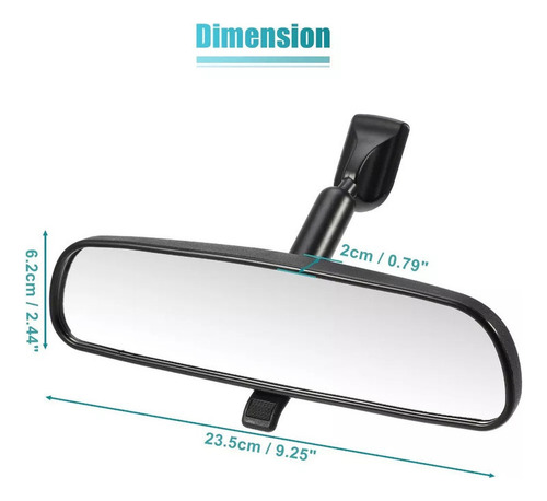 Espelho Retrovisor Interior Para Civic 2006-2011 Accord More