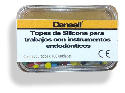 Topes De Silicona Para Endodoncia X100un Densell Odontologia