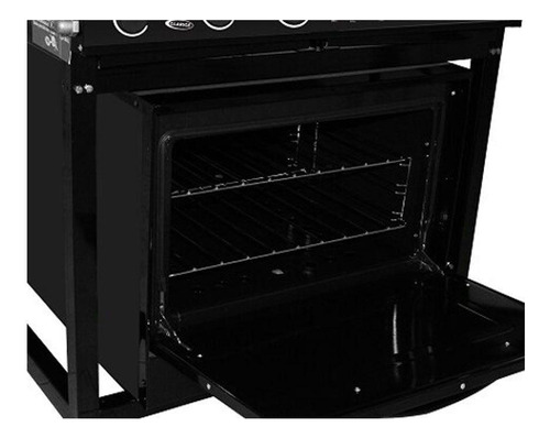 Fogão Clarice 4 Bocas Com Forno Semi Industrial Preto