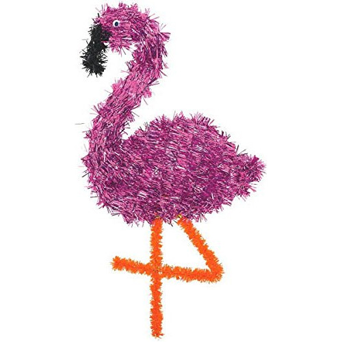 Flamingo Party Tinsel, 19  X 10 