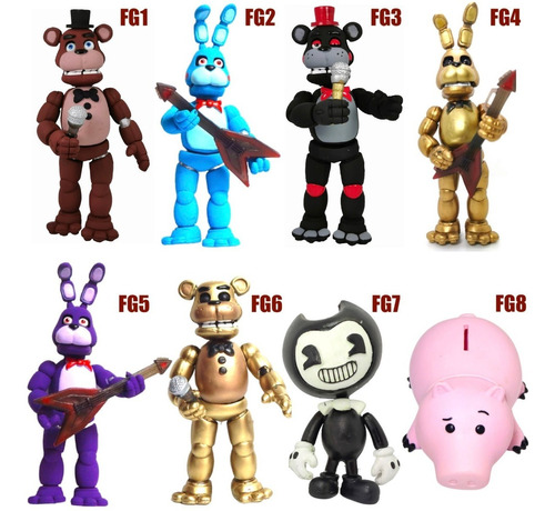 Juguetes Five Nights At Freddys 10 Figuras Mayoreo Hamm Left