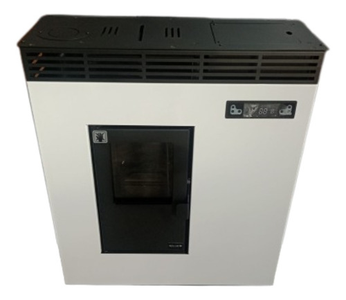 Estufa Calefactor A Pellets Modelo Berlin Canalizable- 80 M2