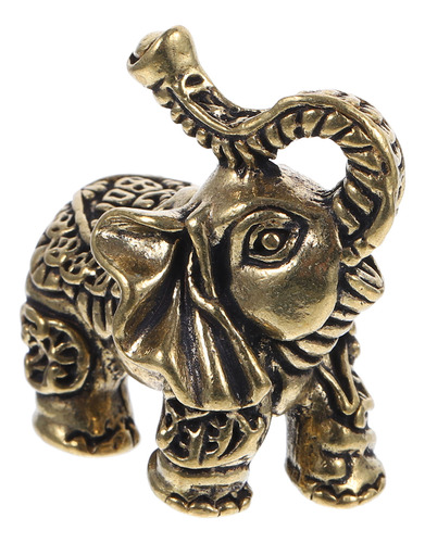 Escultura De Elefante, Adorno De Elefante De Latón, Bronce
