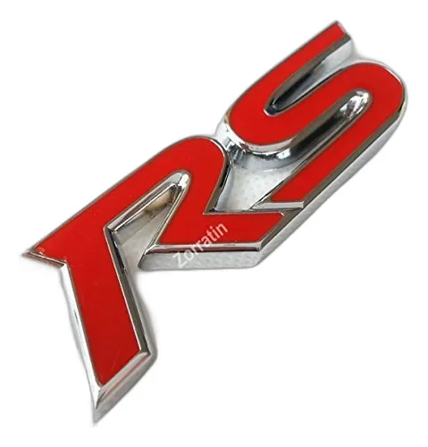 Zorratin Emblema De La Insignia Rs Calcomanía Con El Adhesiv