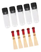 Comprar 5 Piezas Cañas De Corcho Cañas De Oboe Ligeras Con 5 Tubos