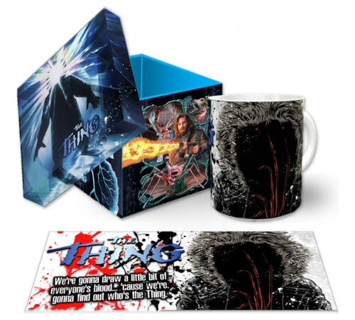 Taza Y Estuche Madera, The Thing, Con Envio