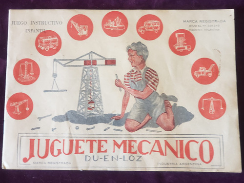 Catálogo Juego Instructivo Juguete Mecánico Du-en-loz