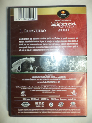 El Ropavejero. México En Pantalla 2010. Dvd (Usado)