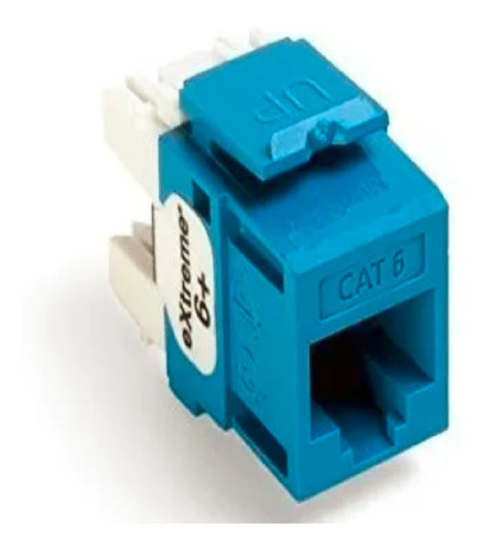 Imagen 1 de 2 de 61110-rl6 Leviton Jack Modular Quickport Cat6 Azul 
