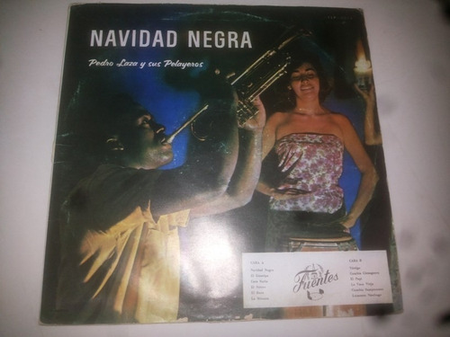 Lp Vinilo Acetato Disco  Pedro Laza Y Sus Pelayeros Cumbia