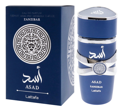 Asad Zanzibar De Lattafa Para Hombre, Aerosol Edp De 102 Ml