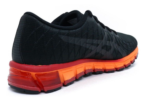 Tenis Asics Gel Quantum 180 4 Black/classic Red